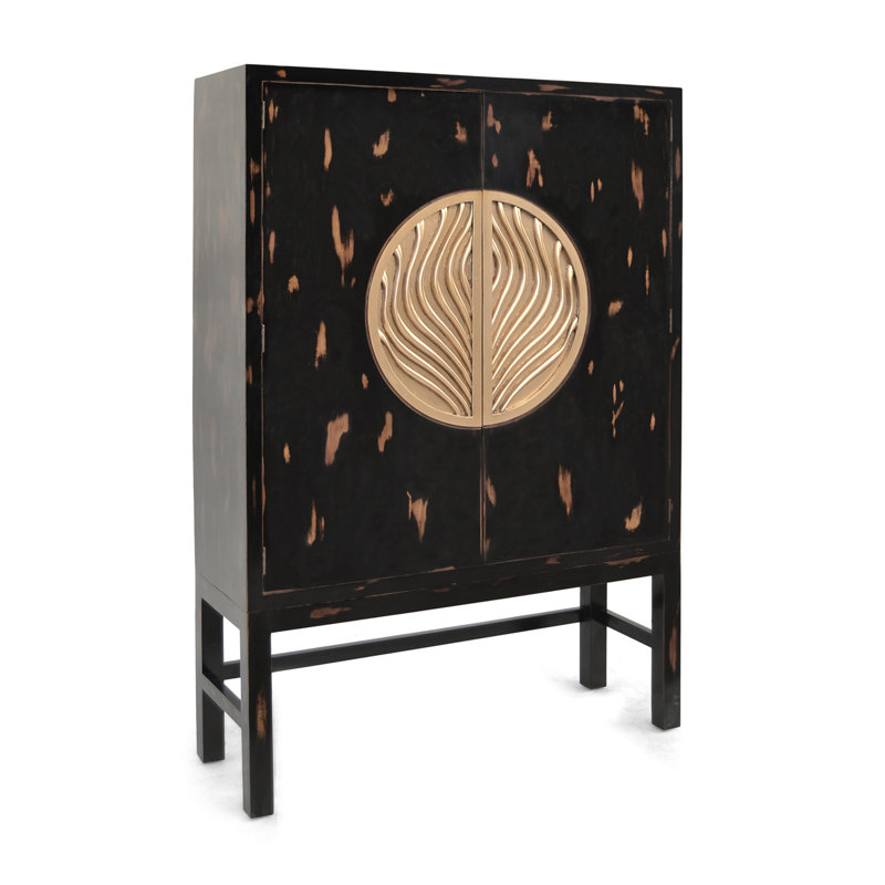 Alaine 120cm Solid Wood Sideboard
