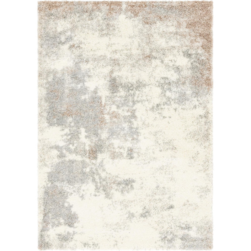 Abstract Indoor Rug, Rectangle 7' x 10'