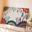 Toile, création d'une illustration d'inspiration bohémienne vibrante avec des motifs complexes de mandala, art mural et Dreamcatchers The Design-447948584