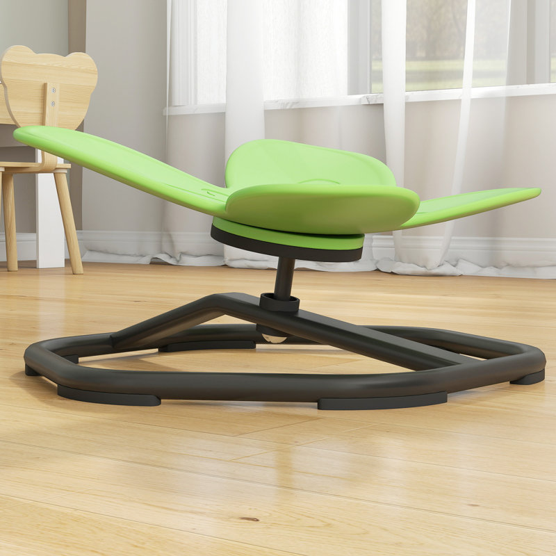 Fauteuil pivotant en forme de papillon, Vert