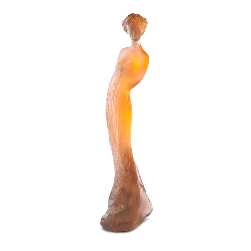 Amélie by Jean-Philippe Richard 375 Ex Sculpture, Amber/Gray