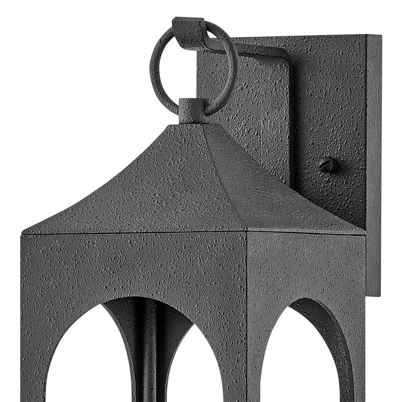 Medium Wall Mount Lantern, 23.75" H x 6" W x 6" D