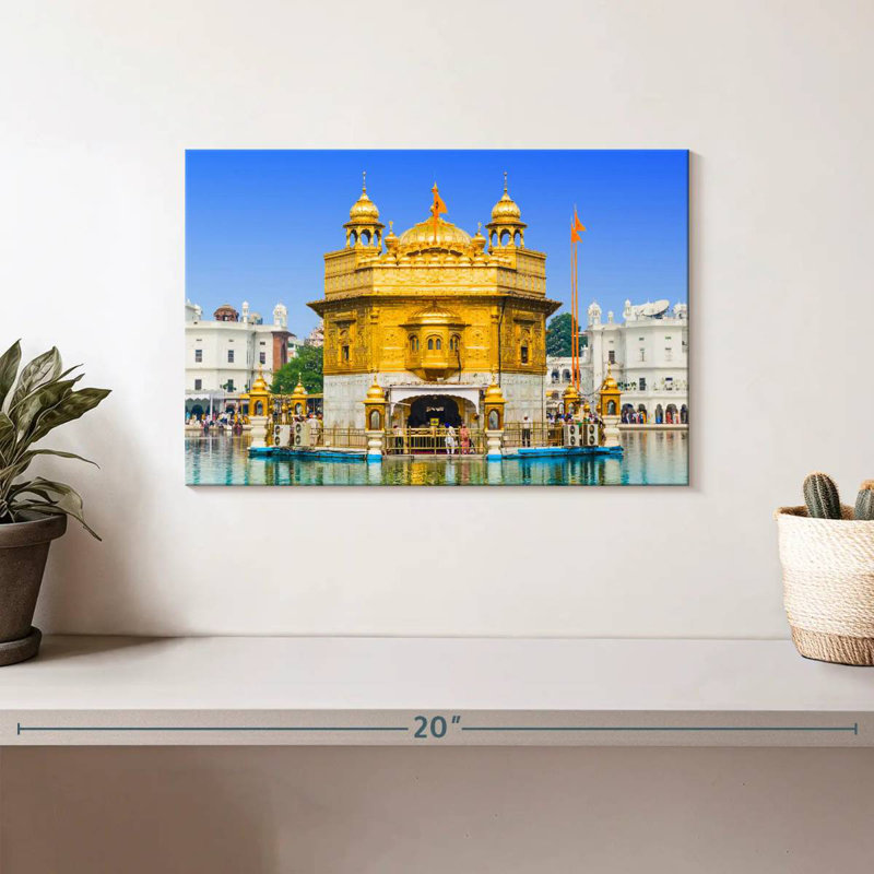 Temple d'or de Nicci Amritsar, H 8 po x l 12 po