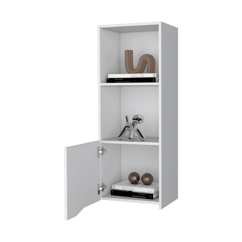 Armoire murale à une porte, Blanc
