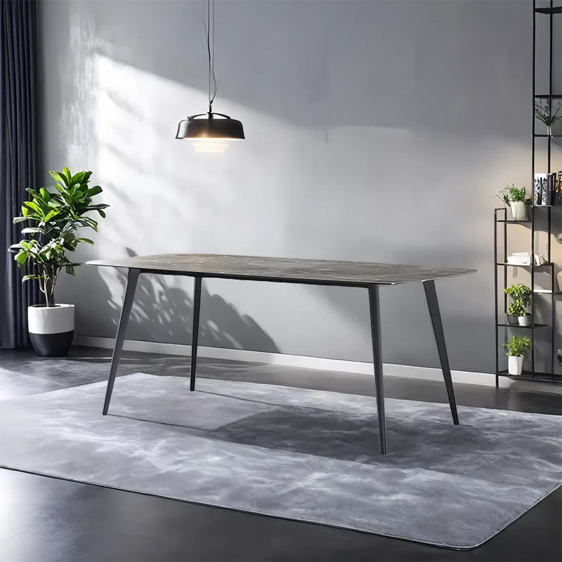 Table de salle à manger Rock, H 29,52 po x L 55,11 po x l 31,49 po