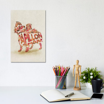 Papillon by Ayse Deniz Akerman - Wrapped Canvas Gallery-Wrapped Canvas Giclée