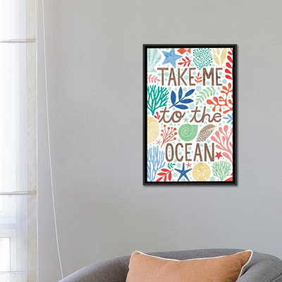 « under sea trésors iv », impression sur toile