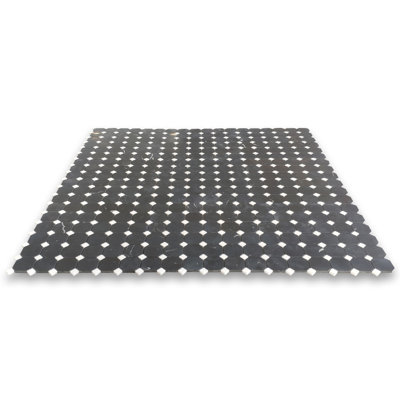 12" x 12" Marble Octagon and dot Mosaic Wall & Floor Tile
