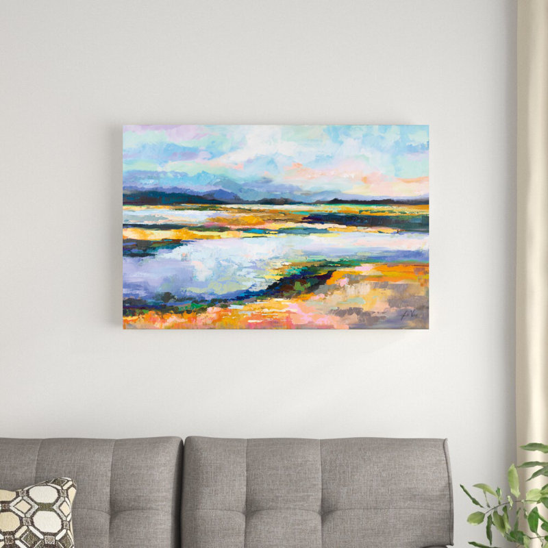 Pièce de l'esprit par Jeanette Vertentes - reproduction, H 24 po x l 36 po