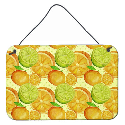 Traditional Food & Beverage Wall Decor on Metal