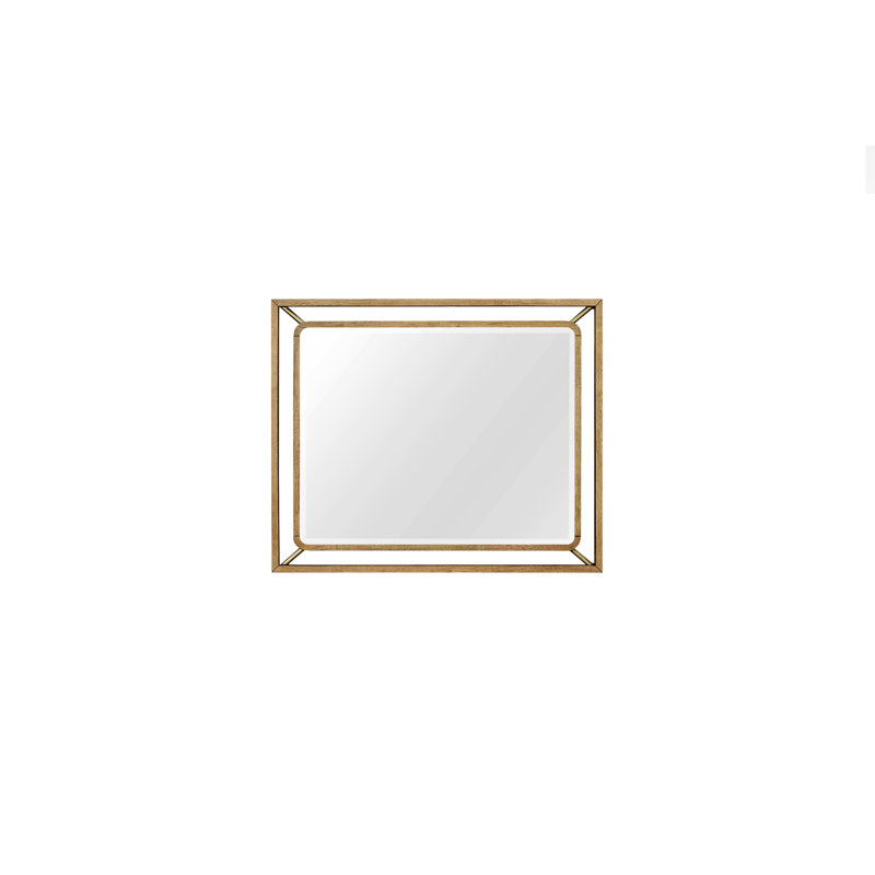 Miroir de commode, miroir horizontal pour chambre à coucher