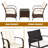 Bryer 2 - Person Patio Conversation Set with Cushions-649521182