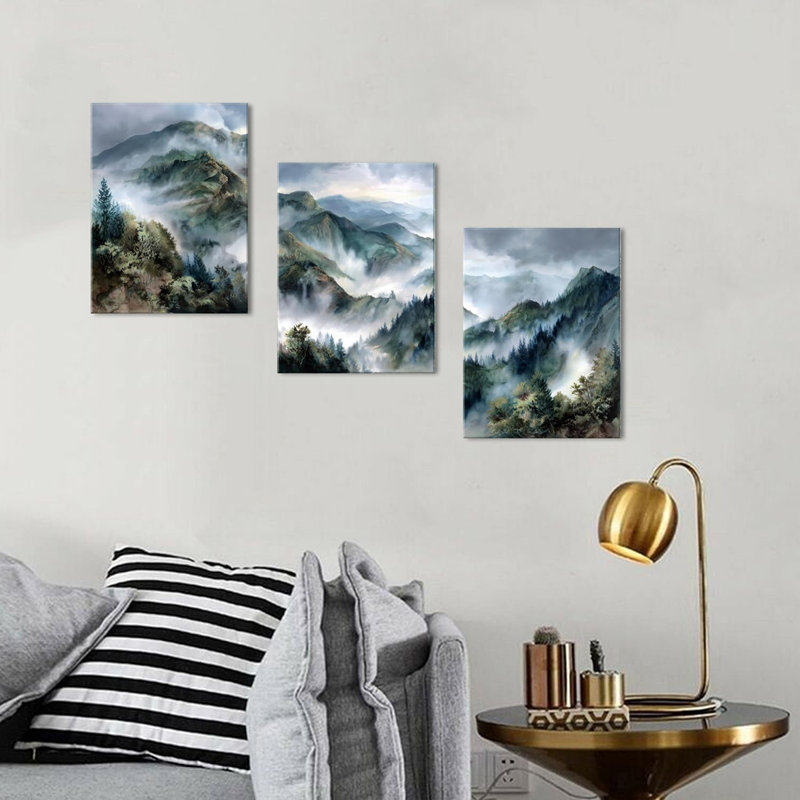 3 Piece Wrapped Canvas Print