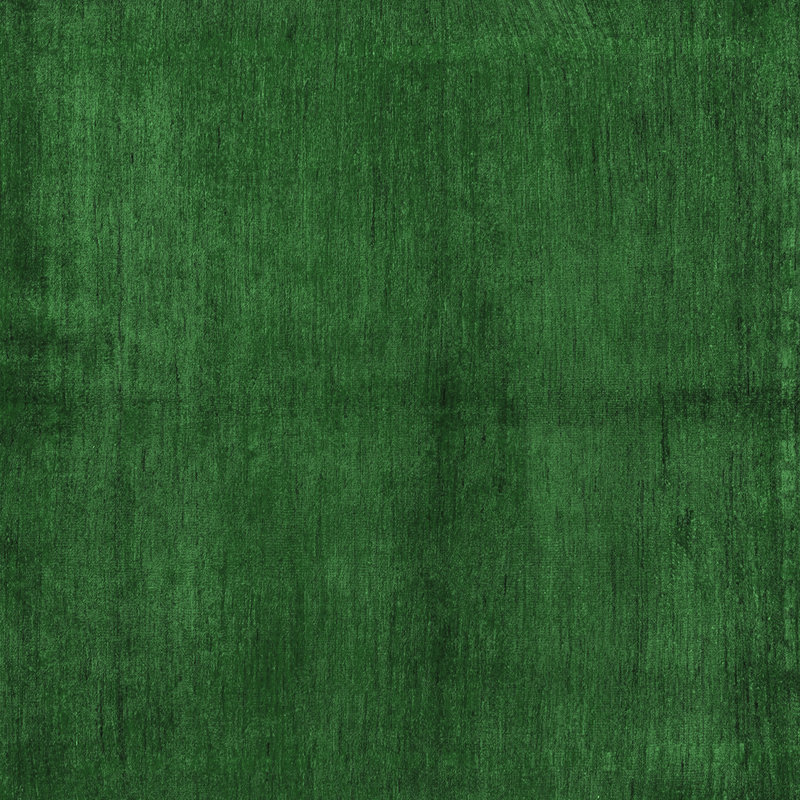 Tapis vert en laine et polyester tissé à la machine à motif abstrait, Carré 8 pi