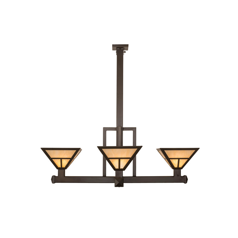 Kidsgrove 4 - Light Chandelier, 42" H x 12" W x 12" D