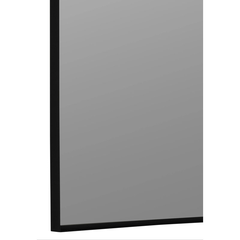 Heidi Arch Metal Mirror, Black
