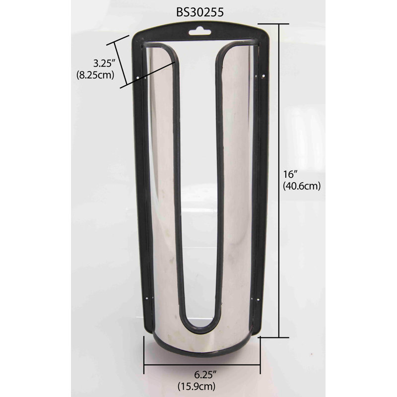 Organisateur de porte d'armoire en acier inoxydable