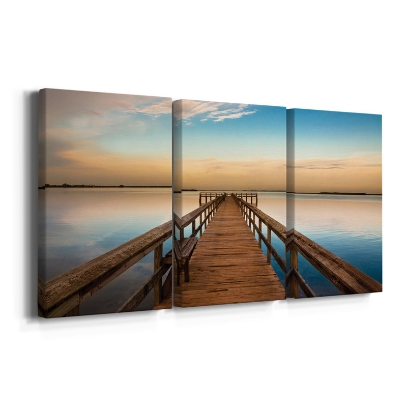 Terre Ceia Bay " Terre Ceia Bay " 3 - Pieces, 48" H x 36" W x 1" D