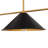 Fairhope 3-Light Dimmable Metal Pendant with Cone Shades-1546706015