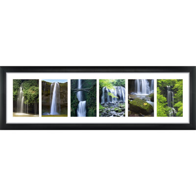 Black Matte Picture Frame with Mat