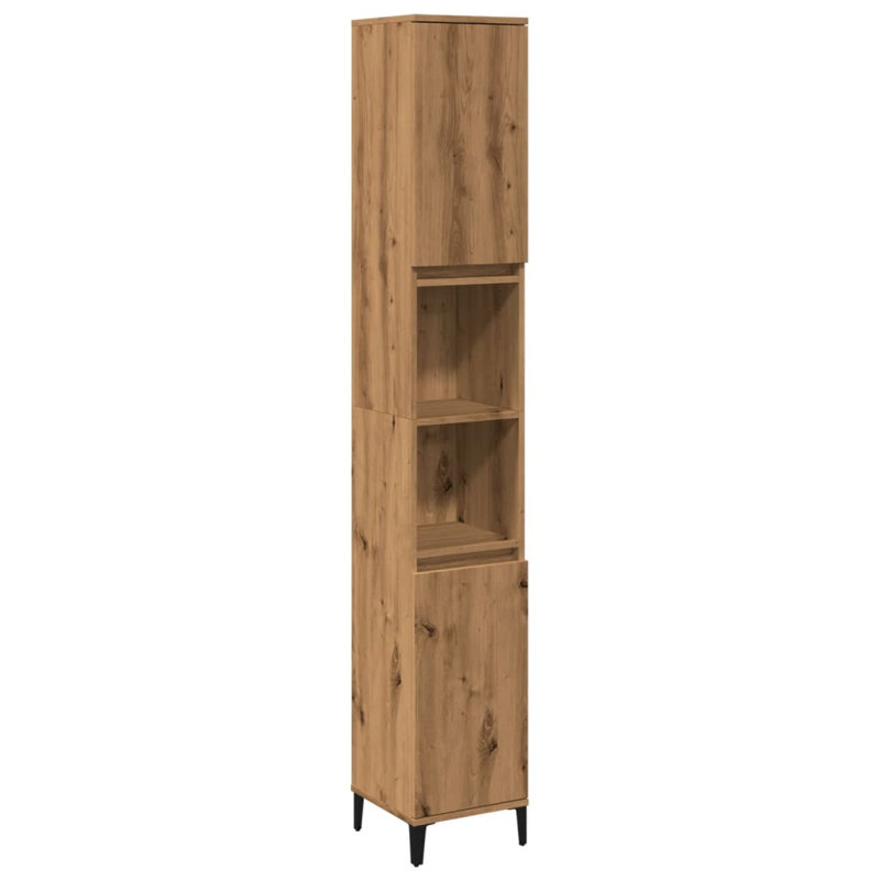 Wapello Bathroom Storage, Artisan Oak