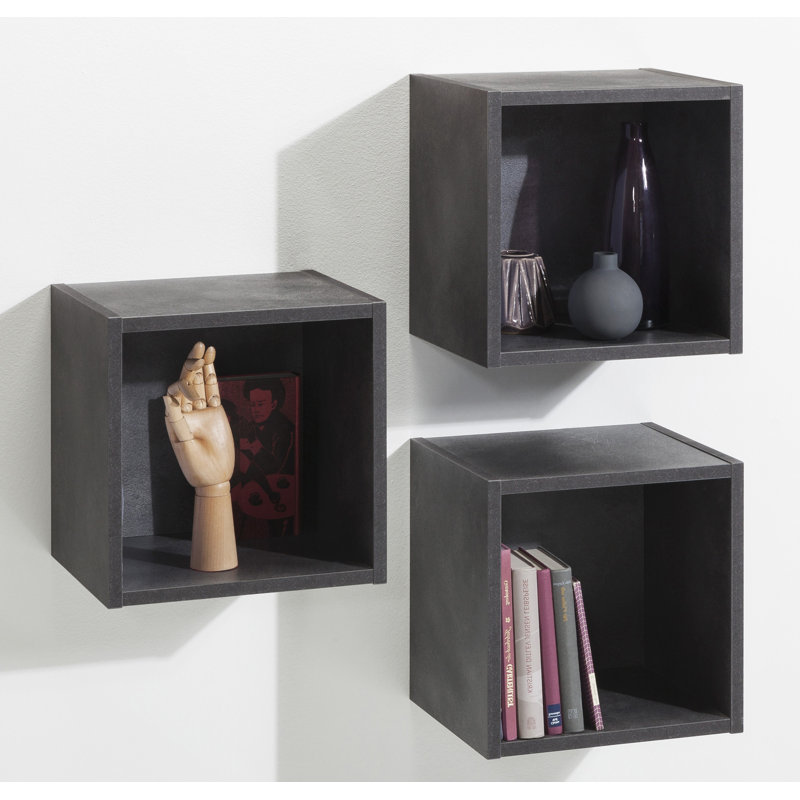 Vittoria 3 Piece Square Accent Shelf
