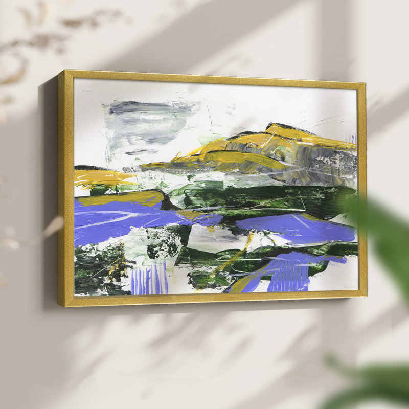 Silent Mountain VI -Framed Print - Restickable