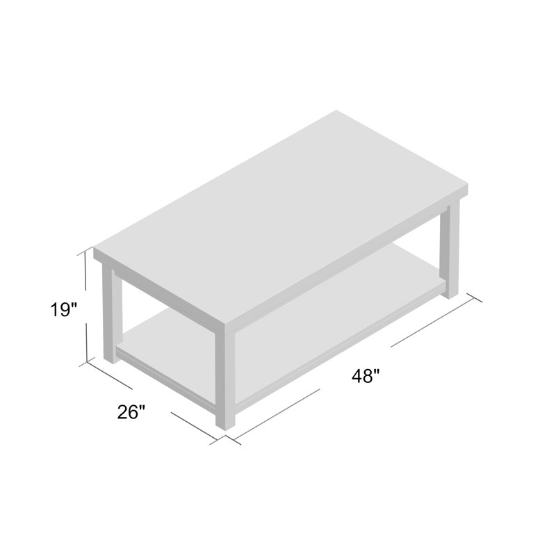 Claiborne Marble Top Coffee Table