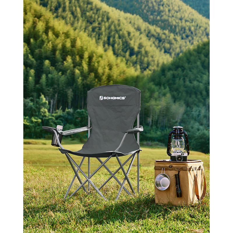 Chrissoula Folding Camping Chair, Grey