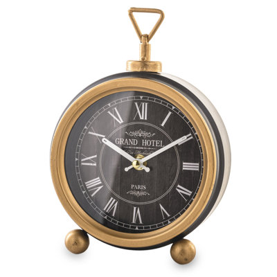 Metal Quartz movement / Crystal Tabletop Clock