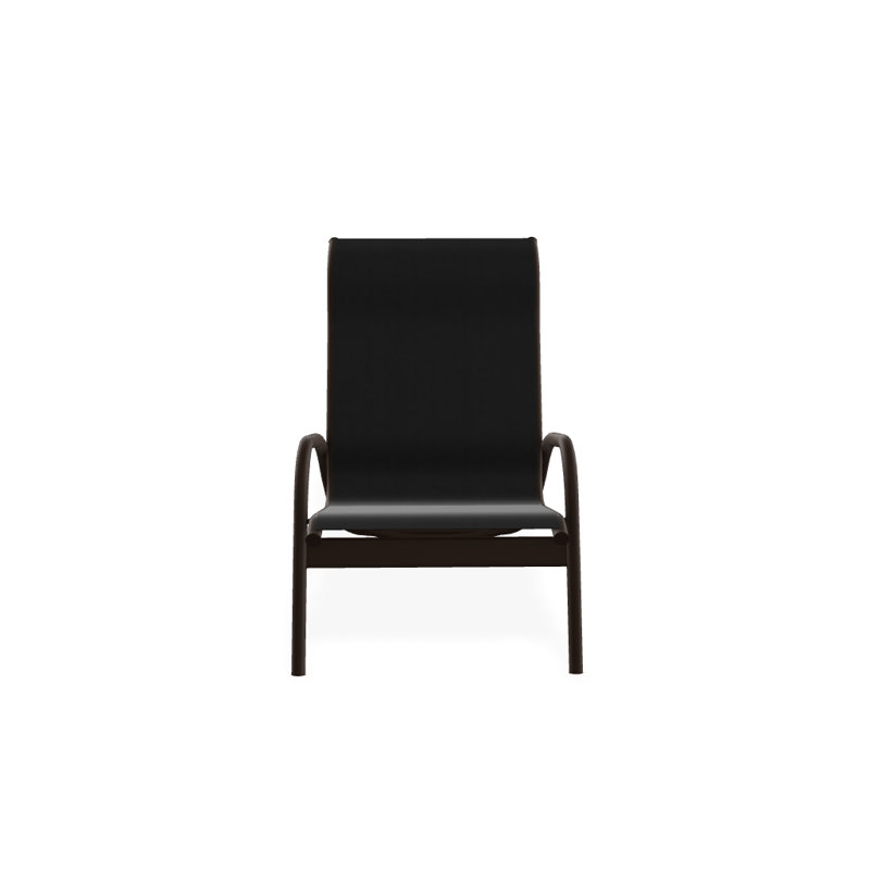 Gardenella Patio Chair, Black, Kona