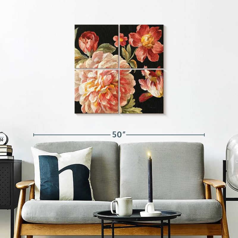 Harnek - mélange de fleurs, H 26 po x l 26 po