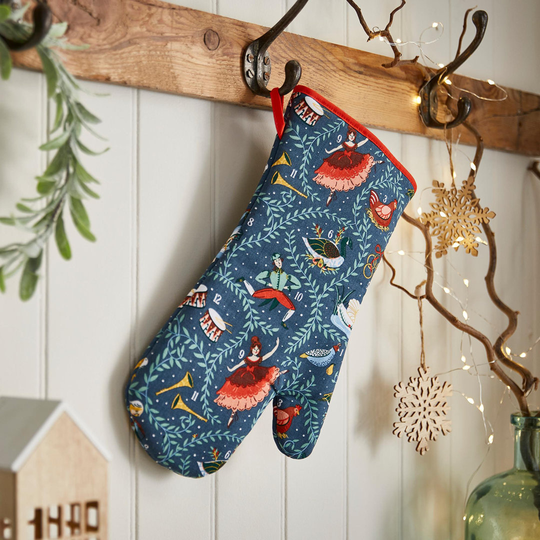 Ulster Weavers 12 Days Of Christmas 100% Cotton Oven Glove