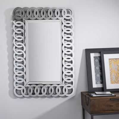 Miroir biseauté moderne et contemporain Dellinger