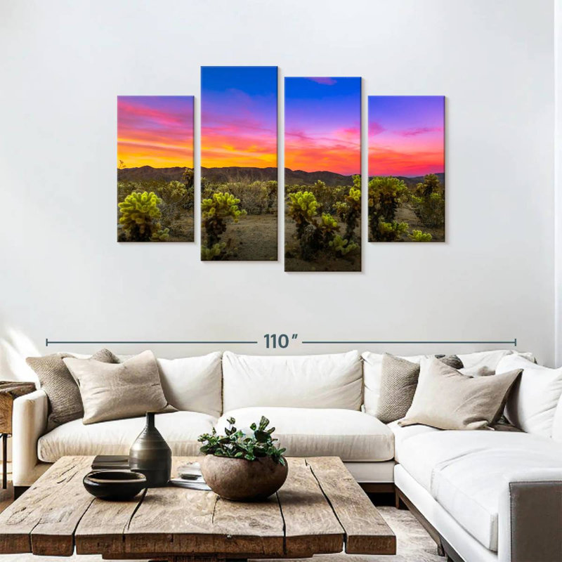 Joshua Park Cactus, 48" H x 75" W
