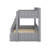 Twin Over Full Bunk Bed With Charging Station And Drawer-621667440