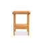 Banc de douche en teck massif 21 po