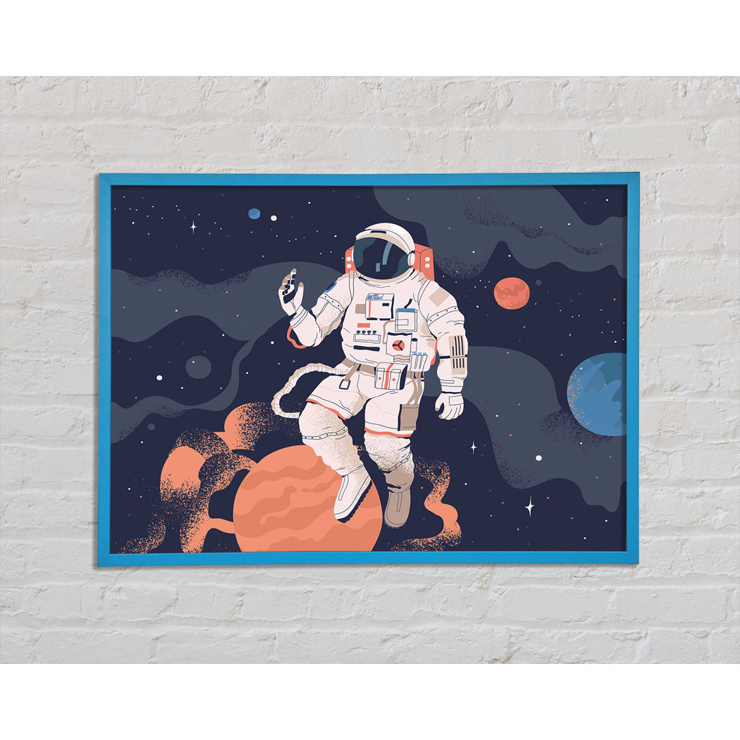 Space Man Of The Universe von Unkown - Einzelne Bilderrahmen Kunstdrucke