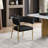 Kleanthi Linen Textured Fabric Dining Chair-88545570