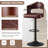 Modern Heavy Duty Swivel Bar Stool with Backrest – Adjustable Height Counter PU Leather Chairs with Footrest, 550lbs Capacity, Non-Slip Base, 360° Rotation for Kitchen Island, Home Bar, Coffee Shop-1817406575-1821654874-1852179913