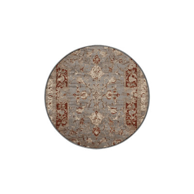 Machine Washable Gray Area Rug