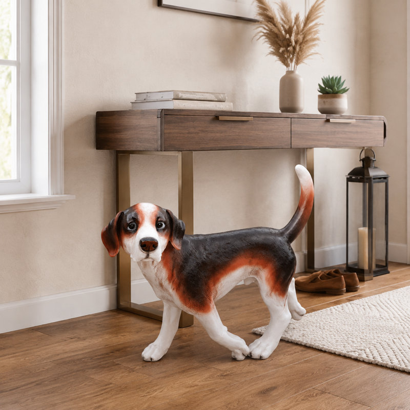 Statue de jardin 16,9 po Beagle