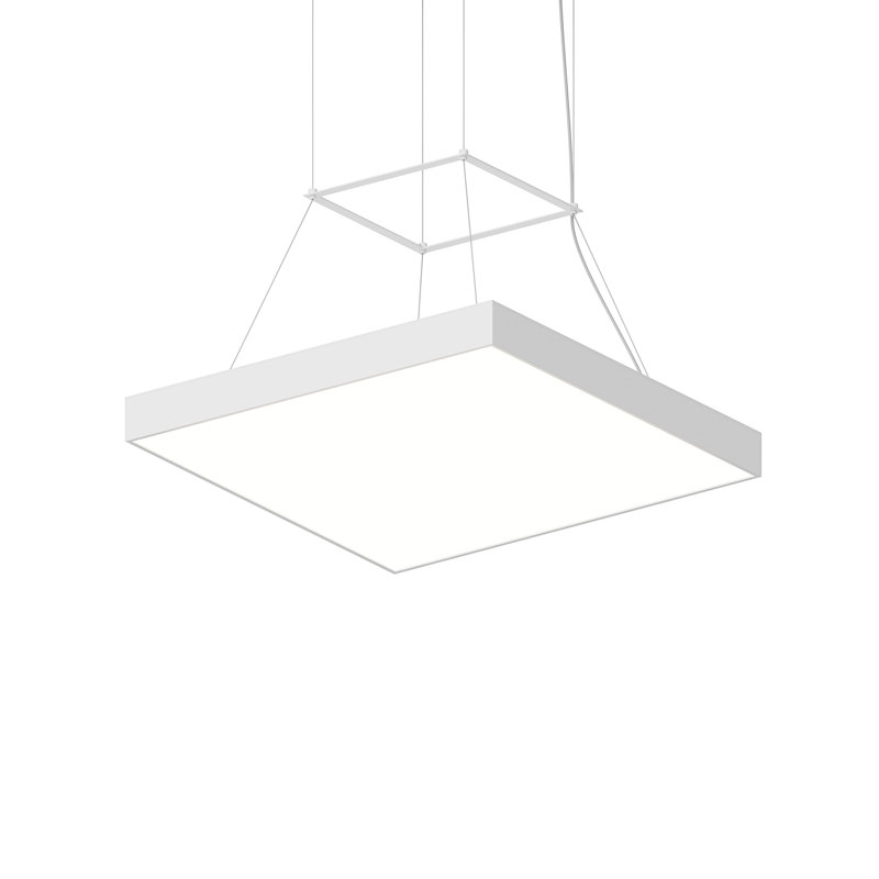 Pi Dimmable LED Square / Rectangle Chandelier, 3000K