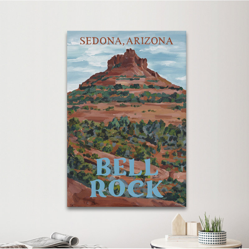 Bell Rock - reproduction de publicité sur toile tendue, H 45 po x l 30 po x P 1,5 po