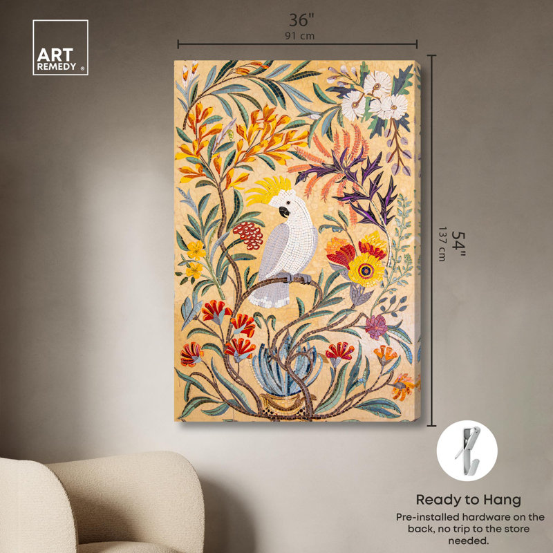 Reproduction d'art sur toile "Unblink Eye" par Art Remedy, H 54 po x l 36 po, Toile tendue avec châssis