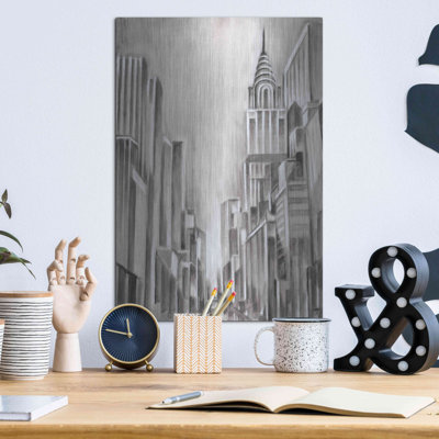 «Art Deco Cityscape I» par Ethan Harper - reproduction non encadrée