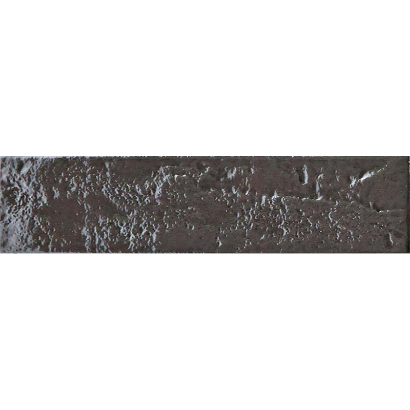 2" x 10" Porcelain Tile, Charcoal