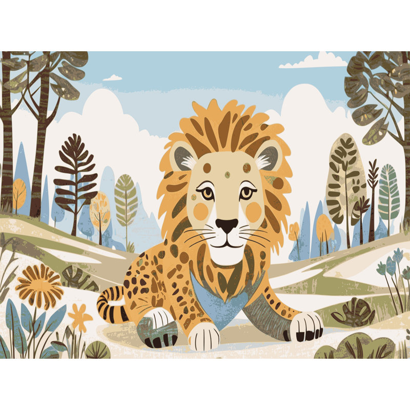 Tapis Indigo Safari, Tapis de couloir 2 pi x 4 pi