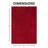 Feather Eudella Shaggy Solid Red-1310741025