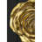 2pcs Enchanting Gold Rose Hanging - Intricate Design, Ambiance Two Graceful Accents Detail, Enhance Room Charm-425837660-425837661